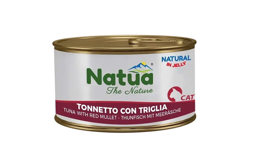 NATUA Cat Jelly Natural Tonno con Triglia 85Gr