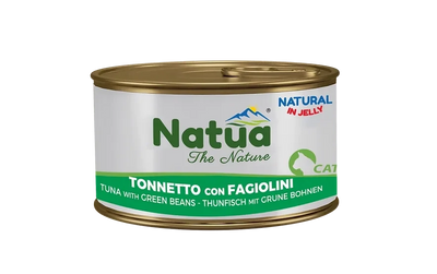 NATUA Cat Jelly Natural Tonno con Fagiolini 85Gr