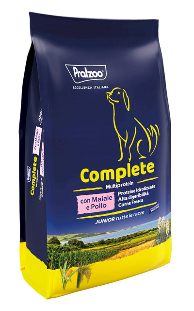 PRALZOO Cane Complete Junior con Maiale e Pollo 10Kg