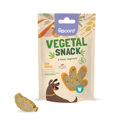 RECORD Cane Snack Vegetal con Zucca 75Gr