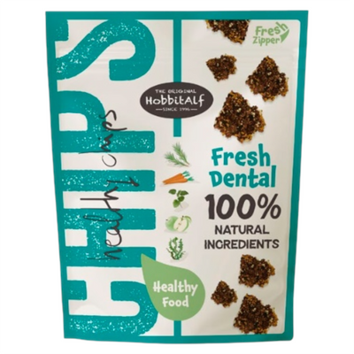 HOBBITALF Snack Healty Chips Fresh Dental Cane 180gr