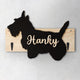 Scottish Terrier - Porta guinzaglio e/o chiavi personalizzato con il nome del tuo cane