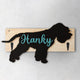 Soft-Coated Wheaten Terrier - Porta guinzaglio e/o chiavi personalizzato con il nome del tuo cane
