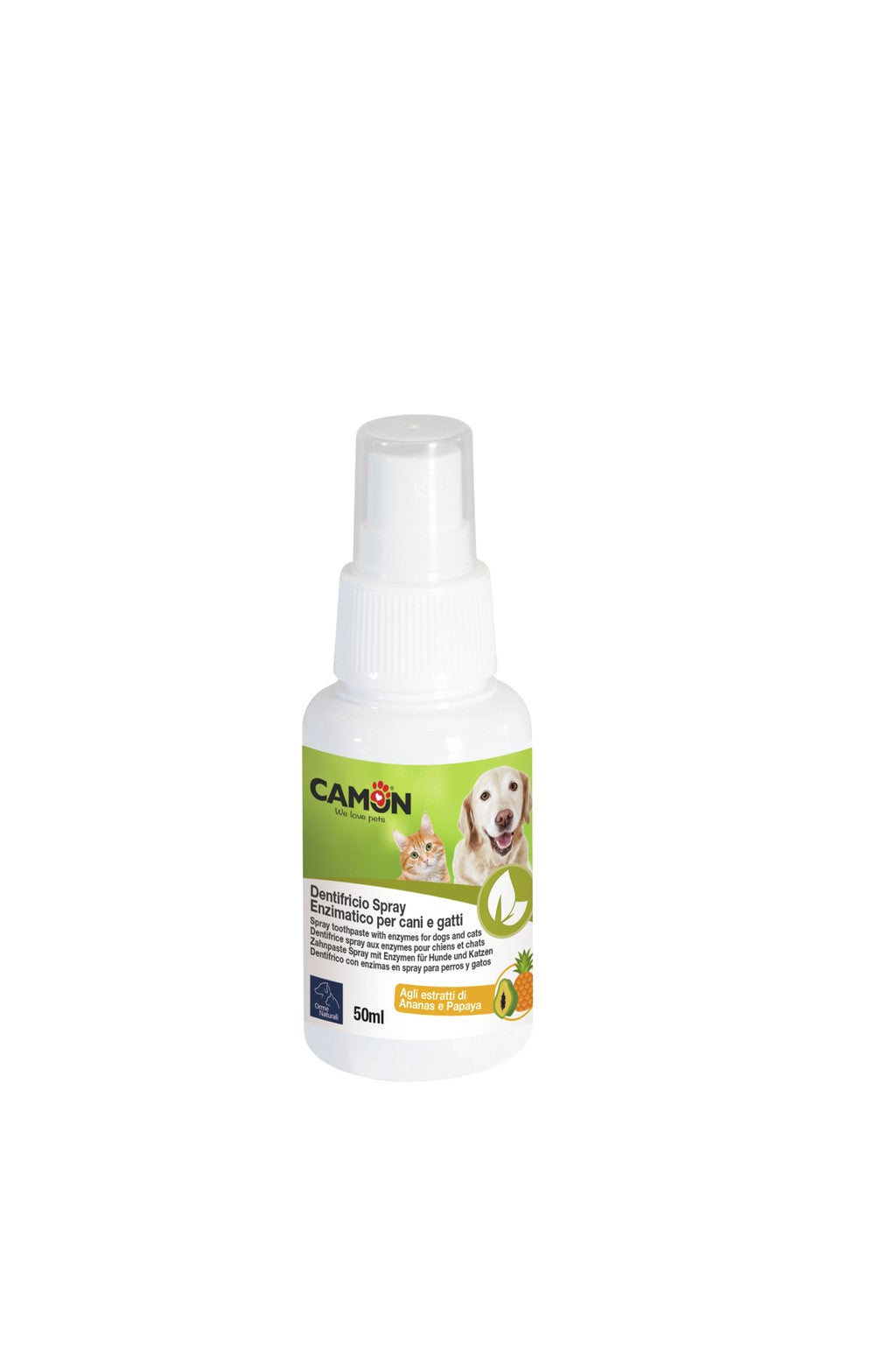 CAMON Dentifricio spray enzimatico Cane e Gatto 50ml