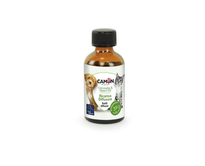 CAMON Spray corpo per cani e gatti con Citronella e Olio di Neem 100ml