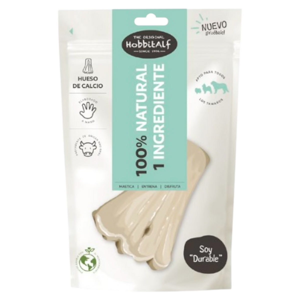 HOBBITALF Snack Osso di Calcio Corto 100gr