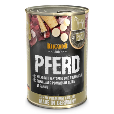 BELCANDO Dog Cavallo con Patate e Pastinaca 400gr