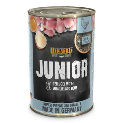 BELCANDO Dog Junior Pollame con Uova 400gr
