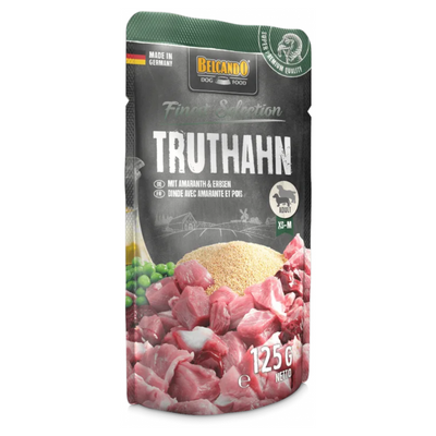 BELCANDO Dog Tacchino con Amaranto e Piselli 125gr