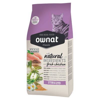 OWNAT Cat Classic Sterilised Pollo 4Kg