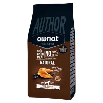 OWNAT Dog Author GF Fresh Rooster 3Kg