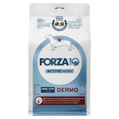 FORZA10 Dog DERMO Active Vet Diet Mini Toy 1,5Kg