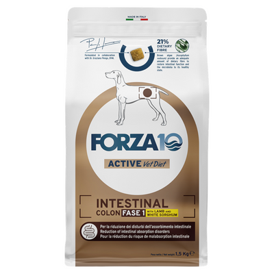 FORZA10 Dog INTESTINAL COLON FASE 1 Vet Diet Agnello