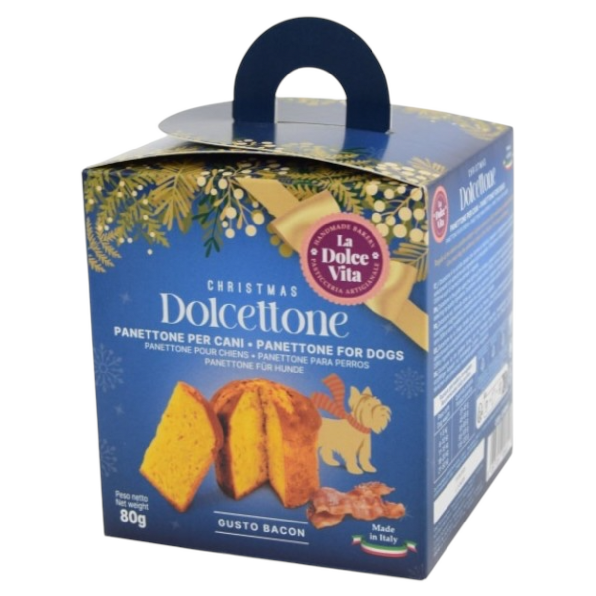 Leopet Dolcettone Panettone al Bacon per cani