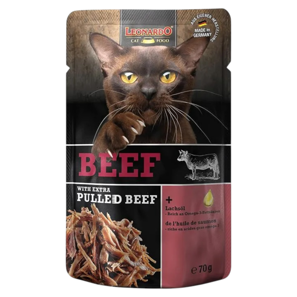 LEONARDO Manzo + Extra Pulled Beef 70gr
