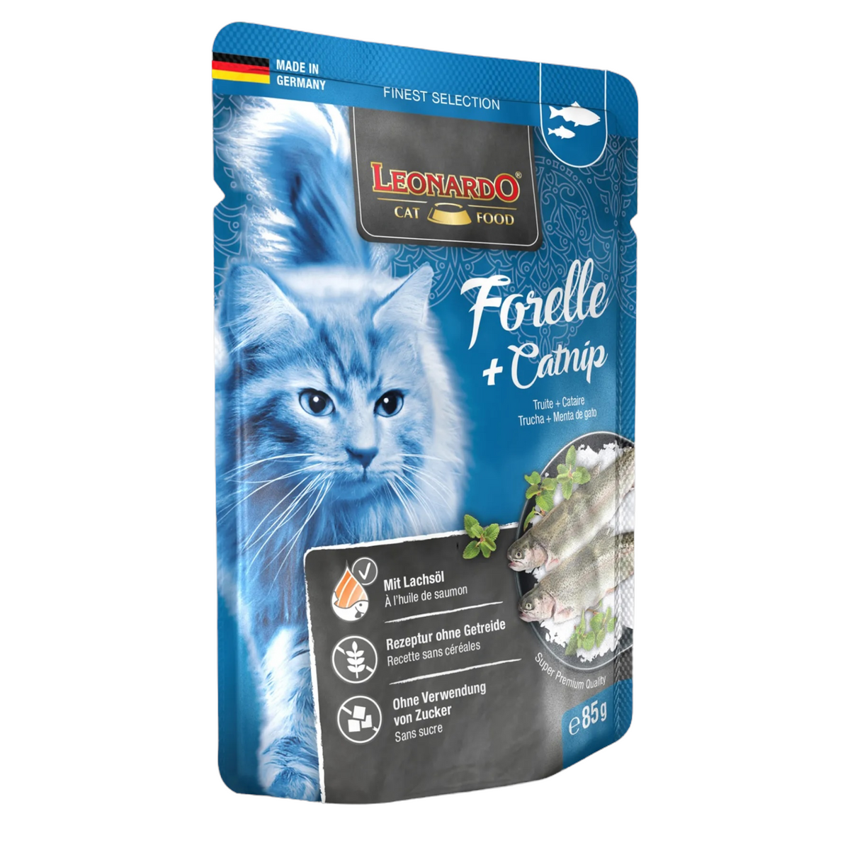 LEONARDO Forelle Trota con Erba Gatta 85gr