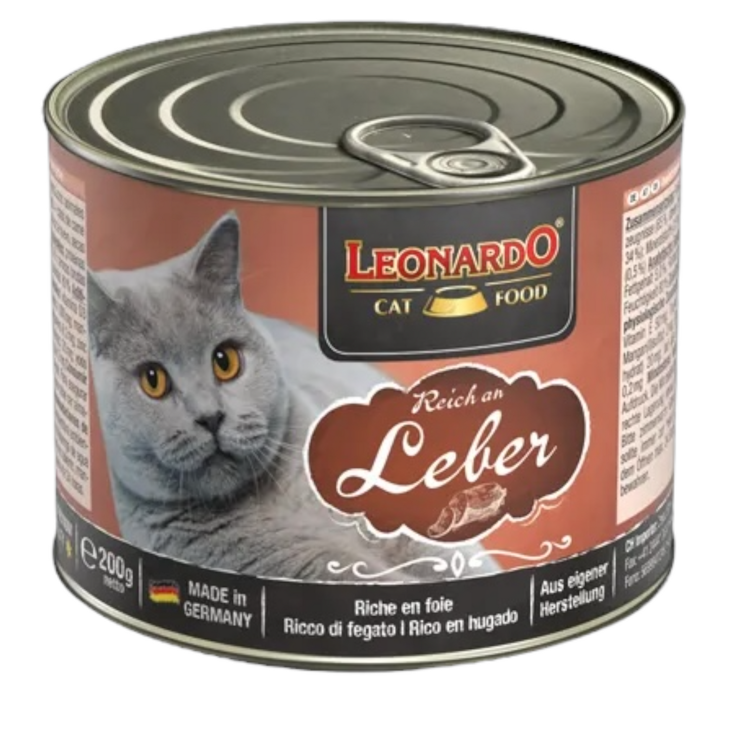 LEONARDO Cat Fegato (Lattina) 200gr
