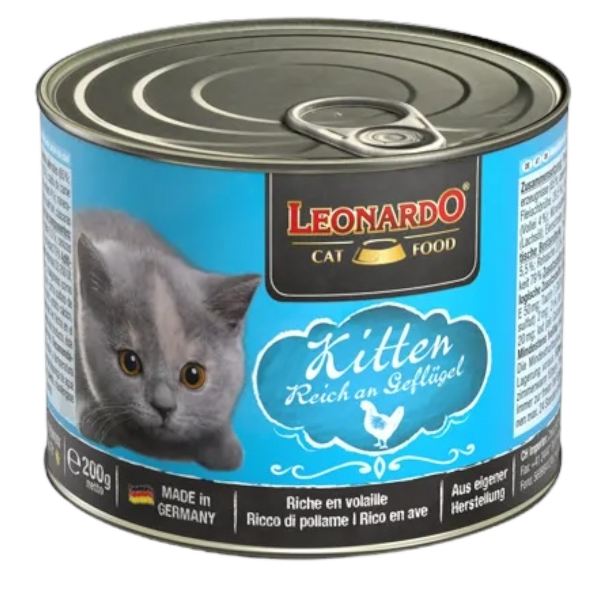 LEONARDO Kitten Patè Pollo (Lattina) 200gr