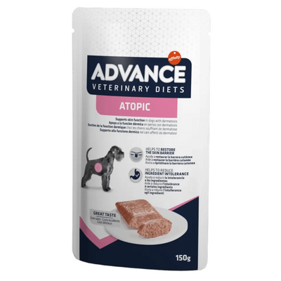 ADVANCE Cane Atopic Patè 8x150Gr