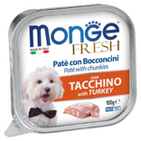 MONGE Fresh Cane Patè con Tacchino 100gr