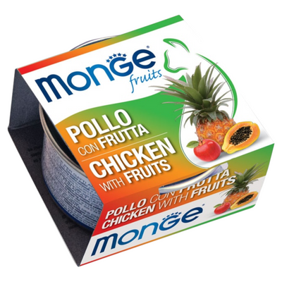 MONGE Fruit Gatto Pollo Frutta 80gr
