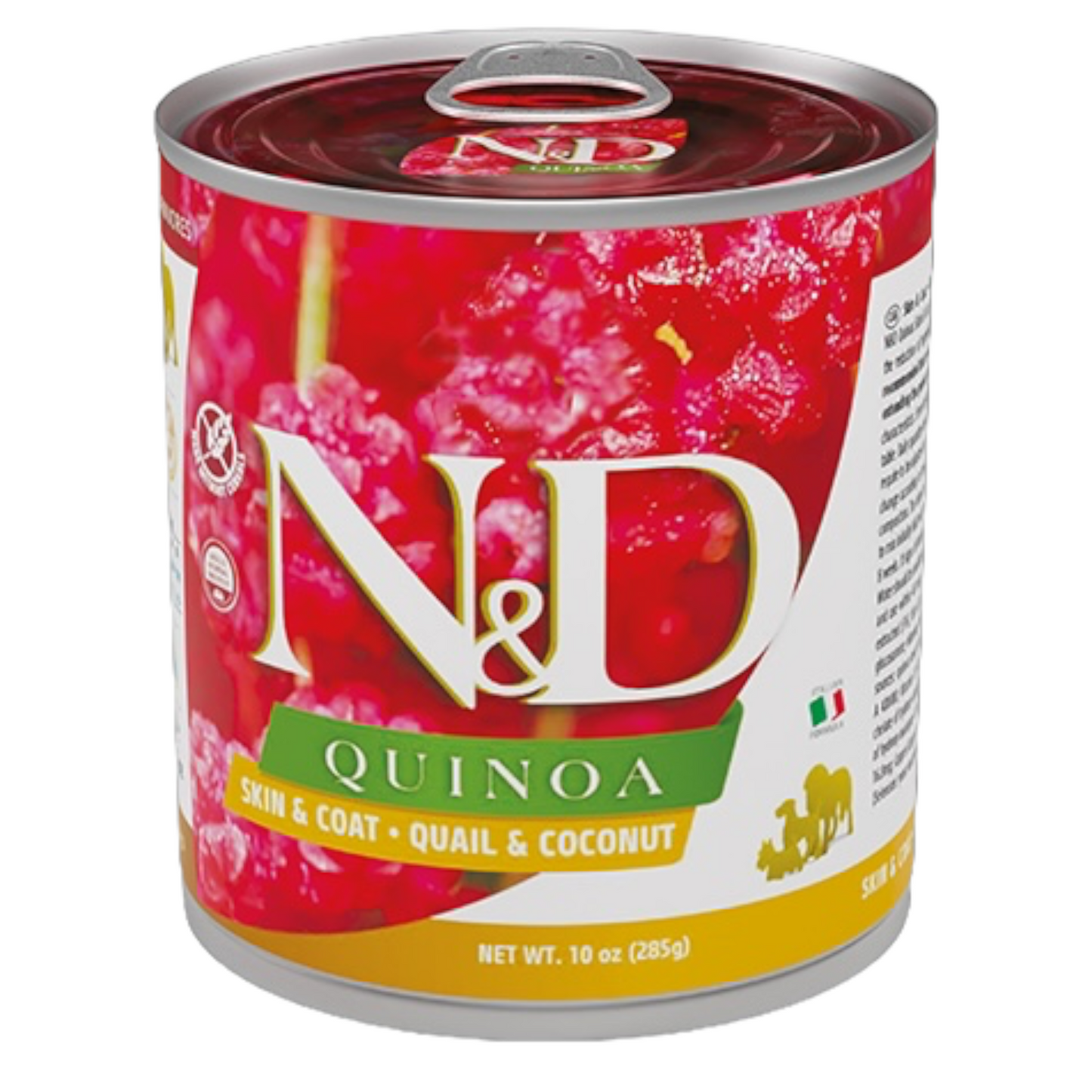 FARMINA N&D Cane Quinoa Skin&Coat - Quaglia e Cocco 6x285gr