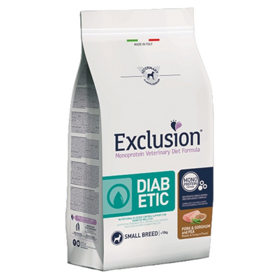 EXCLUSION Cane Diabetic Small Breed 2Kg
