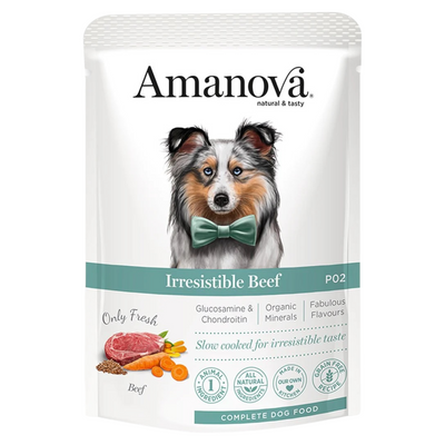 AMANOVA Cane Patè al Manzo 8x100gr