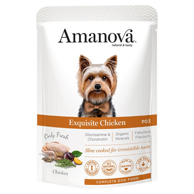 AMANOVA Cane Patè al Pollo 8x100gr