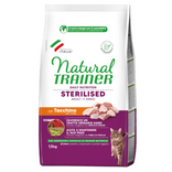 TRAINER Gatto Sterilised Tacchino 1,5Kg