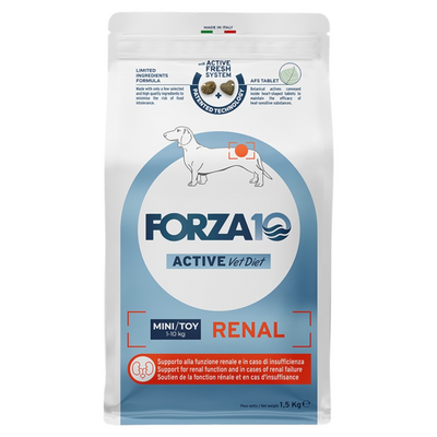 FORZA10 Dog RENAL Mini/Toy Active Vet Diet 1,5Kg