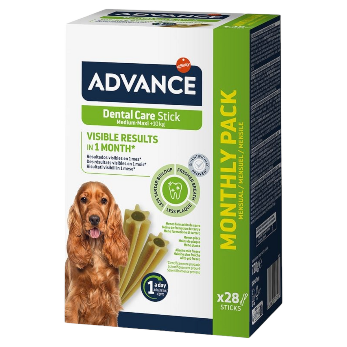 ADVANCE Cane Dental Stick Pack Medium/Maxi 28pz