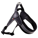 LEOPET Pettorina PVC Mesh Regolabile Nero