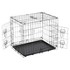 LEOPET Kennel Gabbia in Ferro Pieghevole