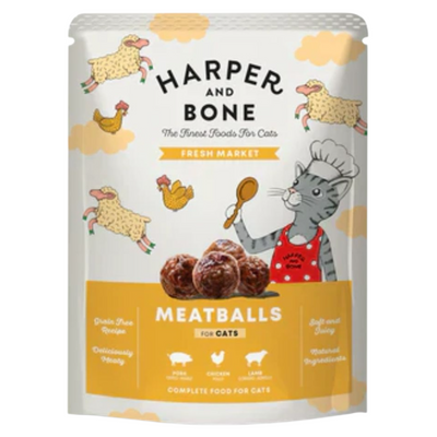 HARPER&BONE Polpette Gatto Fresh Market 85gr