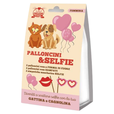 EMOZIONI A 4 ZAMPE Palloncini&Selfie Femmina