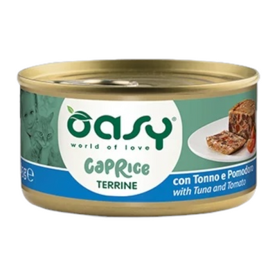 OASY Gatto Caprice Terrine con Tonno e Pomodoro 85gr