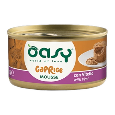 OASY Gatto Caprice Mousse per Gatti Vitello 85gr