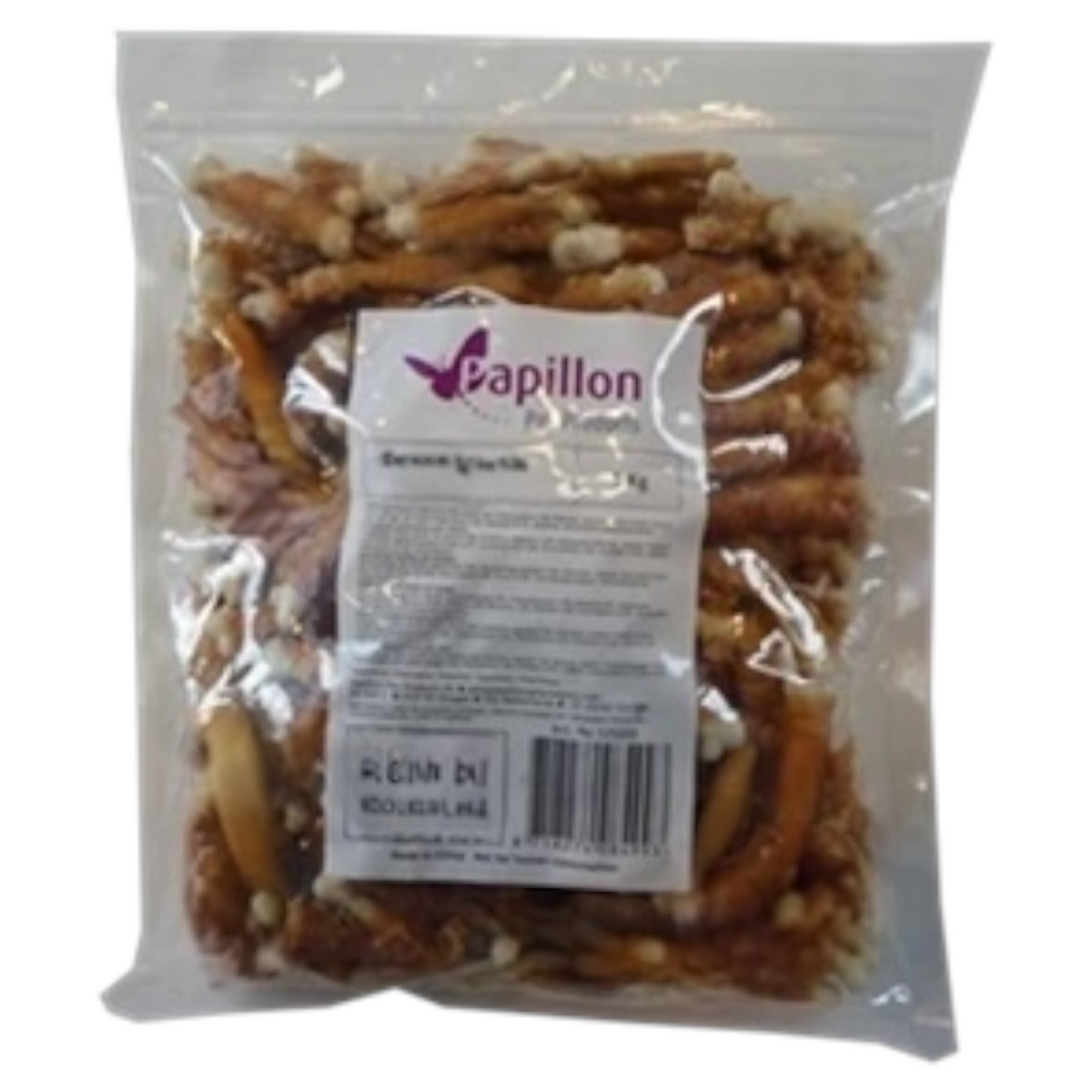 PAPILLON Snack Cane Rawhide Sticks Salmone 100pz (1Kg)