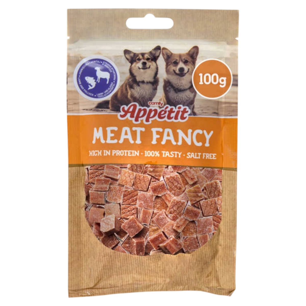 COMFY Meat Fancy Cubetti di Agnello e Merluzzo 100gr