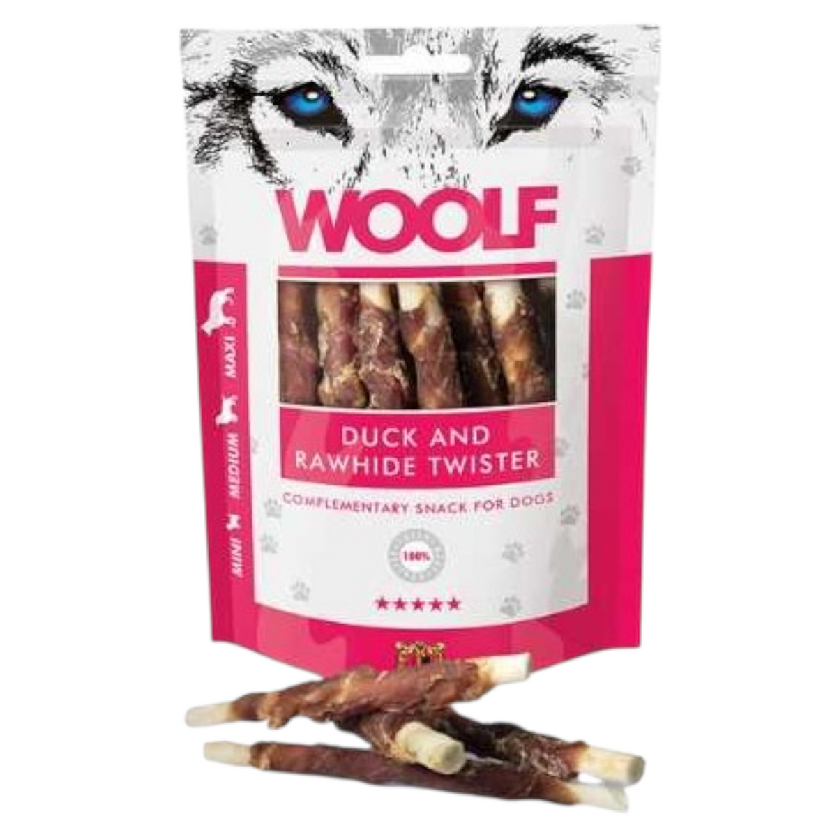 WOOLF Rotolino di Anatra Grigliata 100gr
