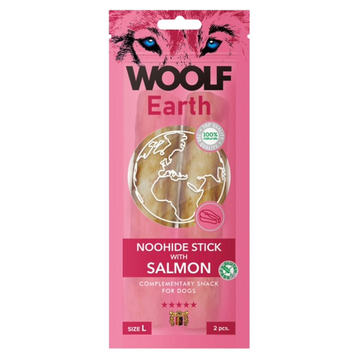 WOOLF Earth Stick Dog Salmone L