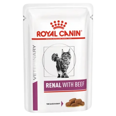 ROYAL CANIN Veterinary Cat Renal Manzo 85gr (Singola)