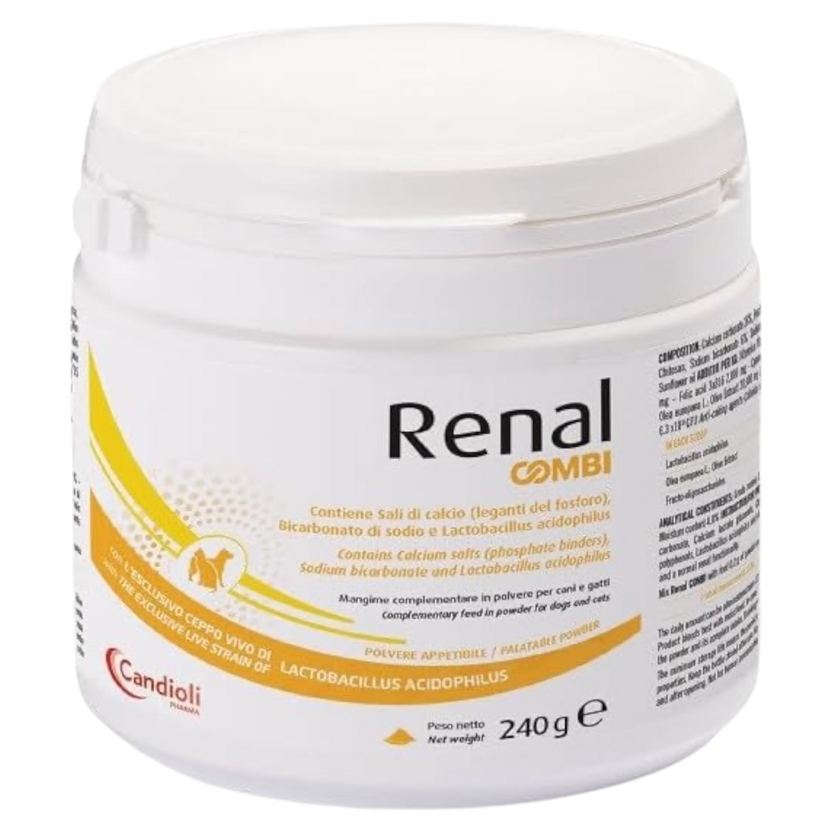CANDIOLI Renal Combi Cane e Gatto Barattolo 240gr