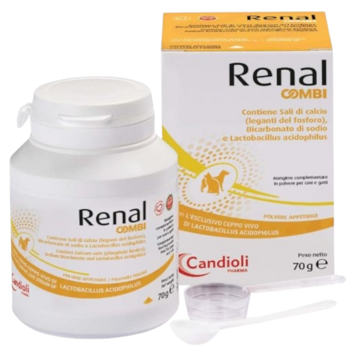 CANDIOLI Renal Combi Cane e Gatto Barattolo 70gr