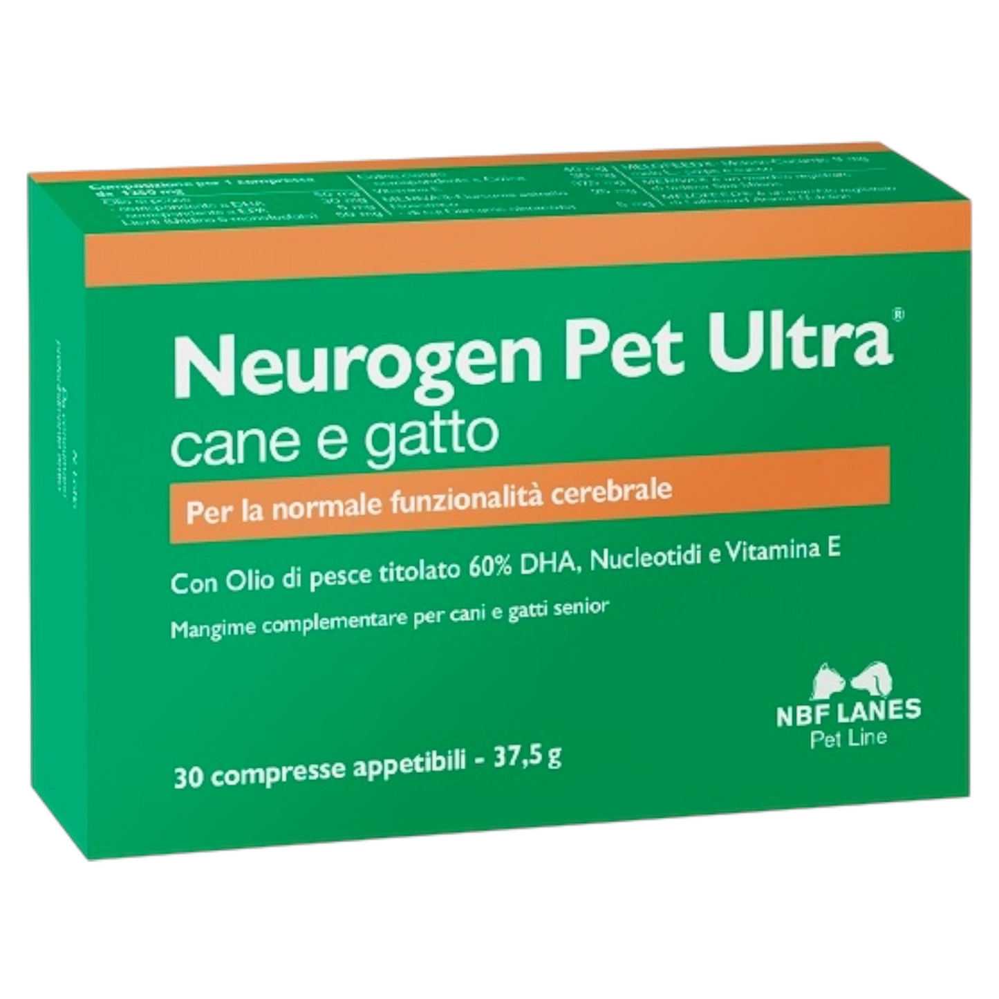 NBF LANES Neurogen Pet Ultra Cane e Gatto 30Cpr
