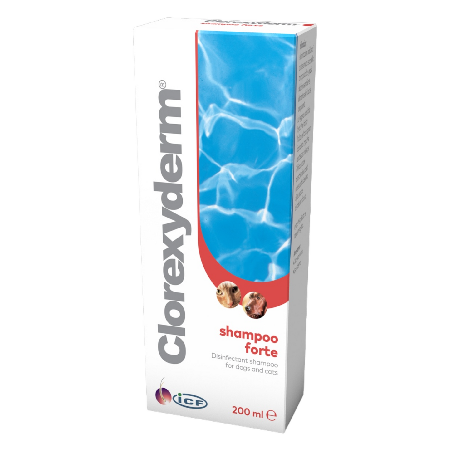 ICF Clorexyderm Shampoo Forte 200ml