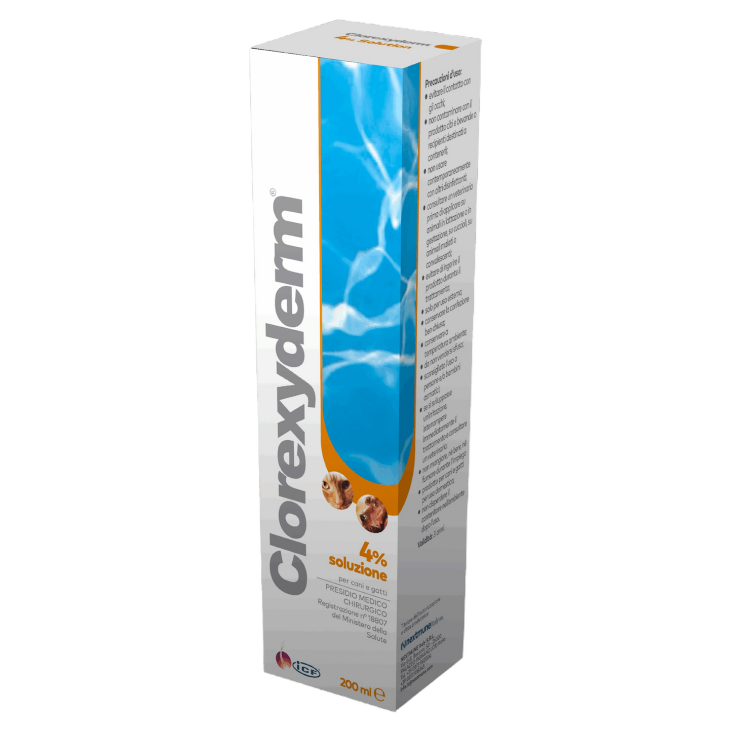 ICF Clorexyderm Soluzione 4% 200ml