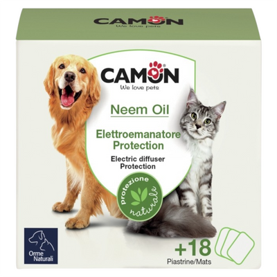 CAMON Elettroemanatore con Piastrine 1pz con 18 Piastrine