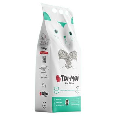 TOI-MOI Lettiera Gatto Bentonite Agglomerante Inodore 10Kg